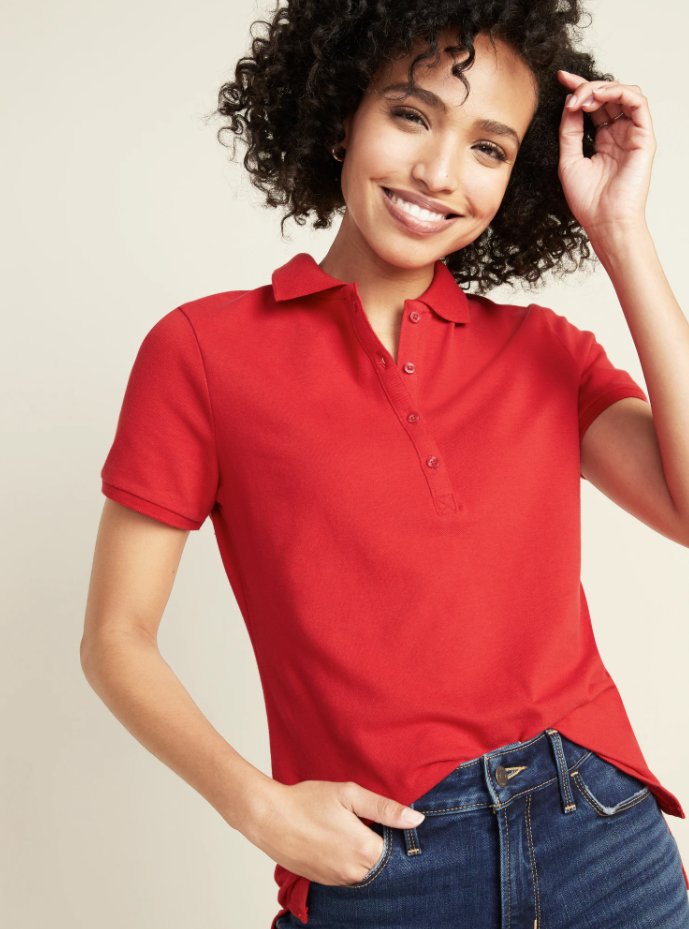 Uniform Pique Polo for Women from Old Navy