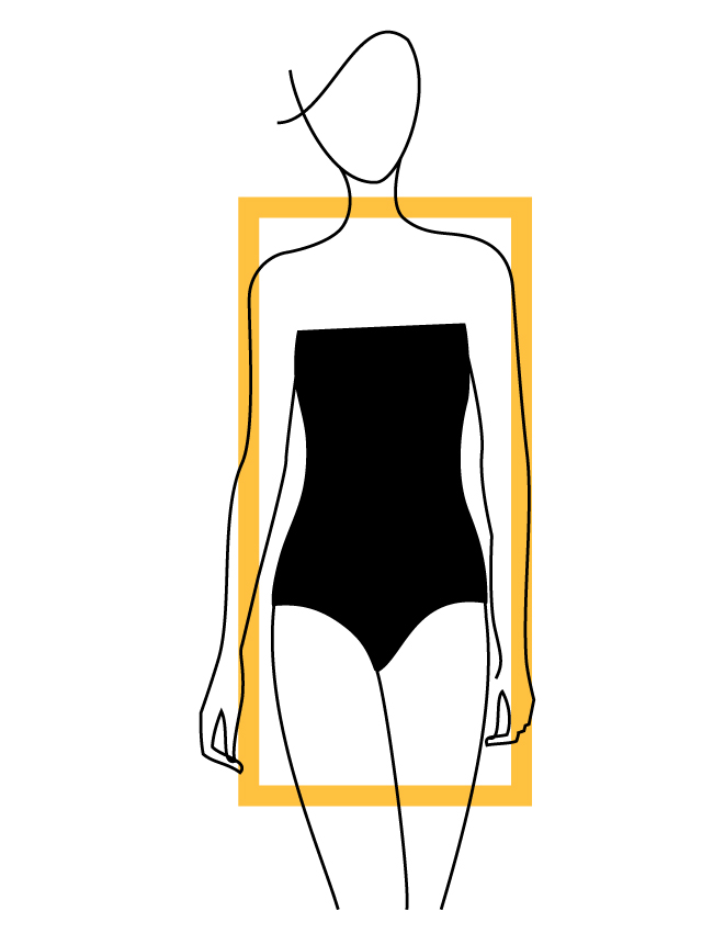 best swimsuit for rectangle body type 1