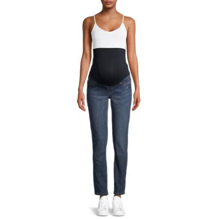 Planet Motherhood Women's Maternity Skinny Jeans