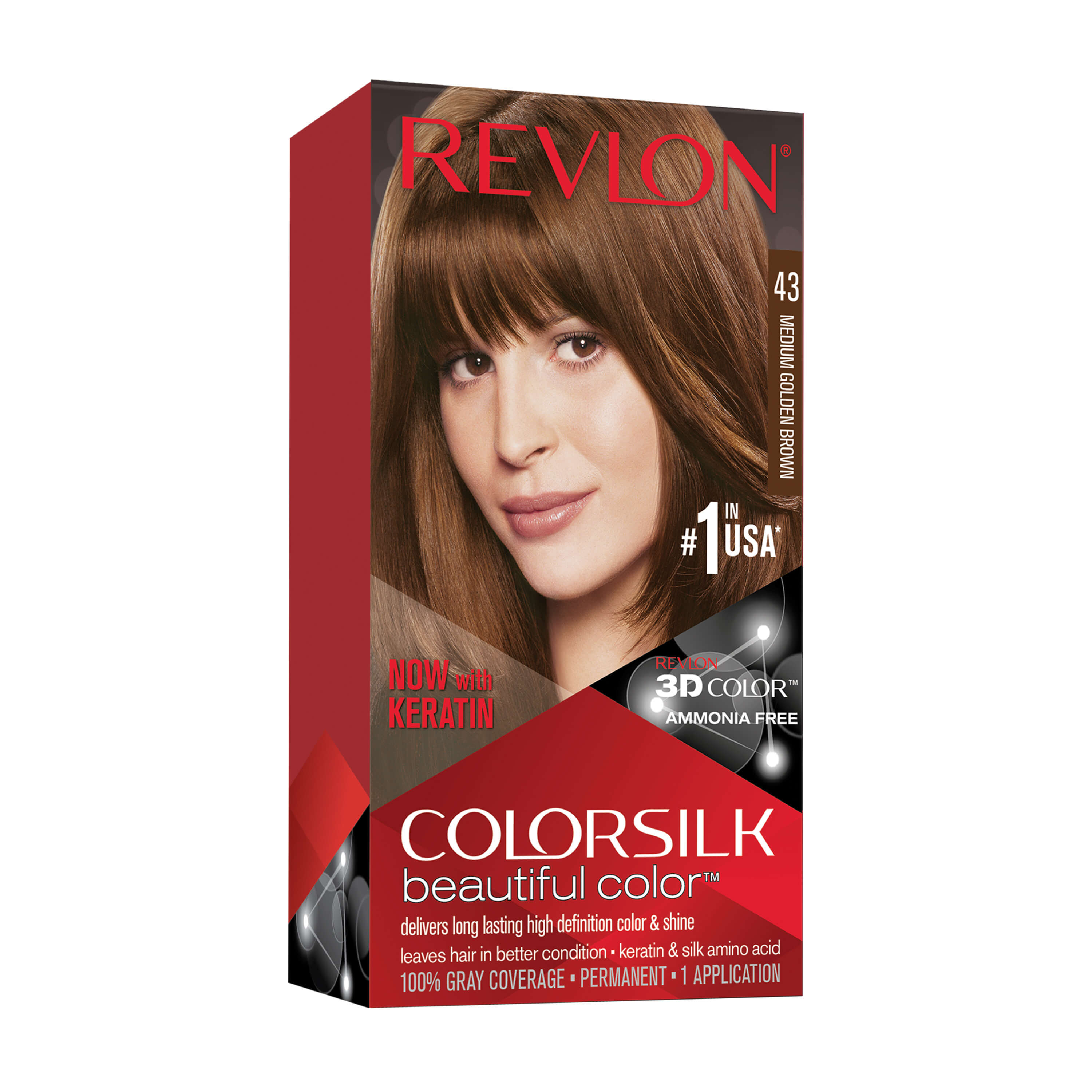 Revlon Colorsilk Beautiful Color Permanent Hair Dye - Dark Brown