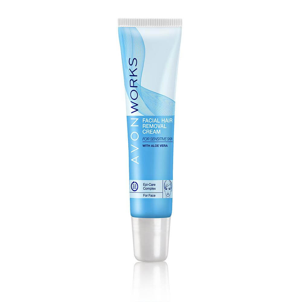 Avon Skin So Soft Fresh & Smooth Facial Hair Cream Removal