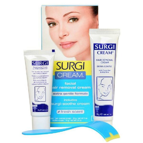 Surgi-Cream Hair Remover Extra Gentle Formula For Face