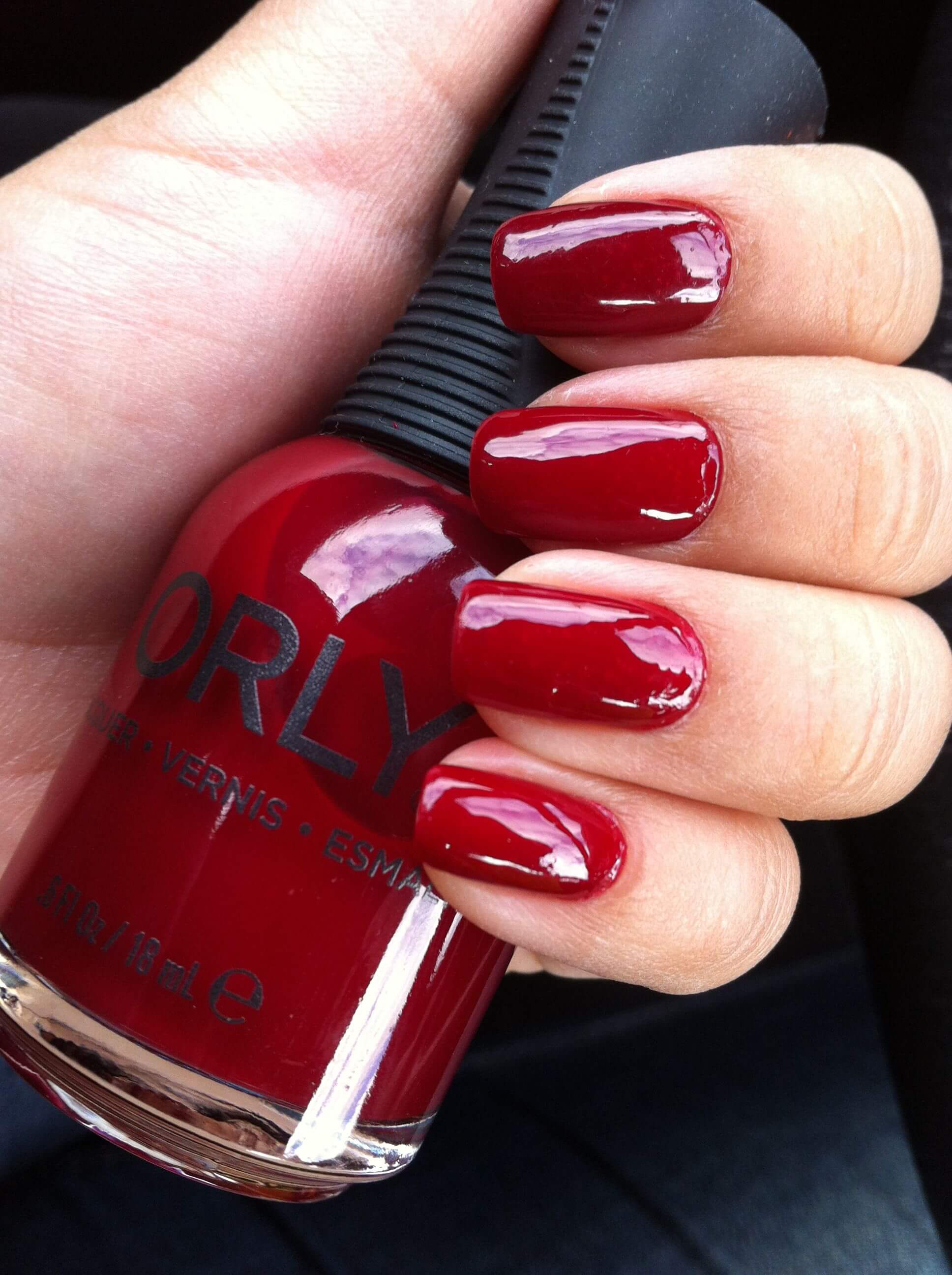 Valentine Red nails Revlon Nail Enamel