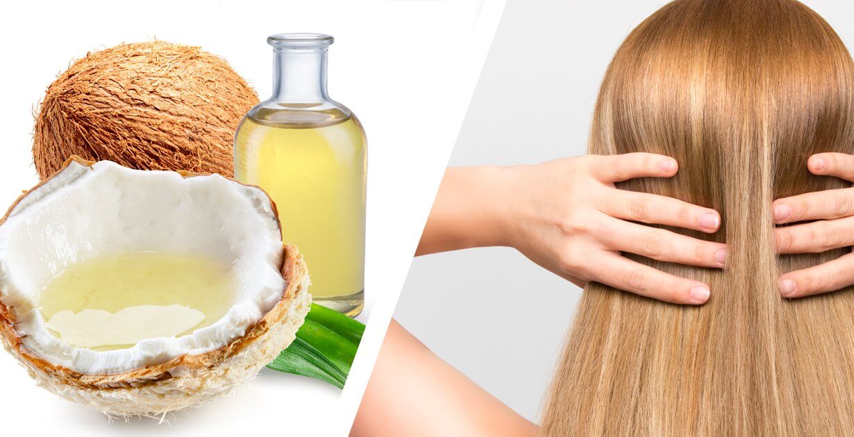 Coconut Oil for hydrating hair after bleaching