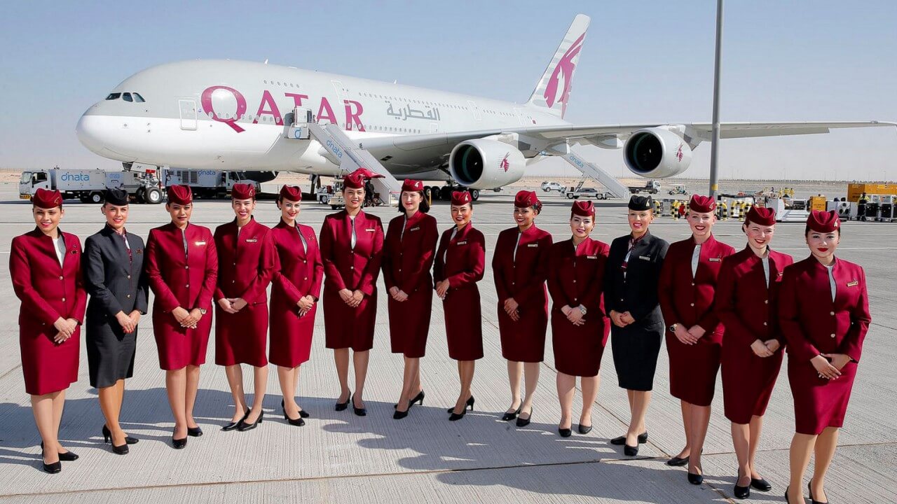 Qatar Flight Attendant