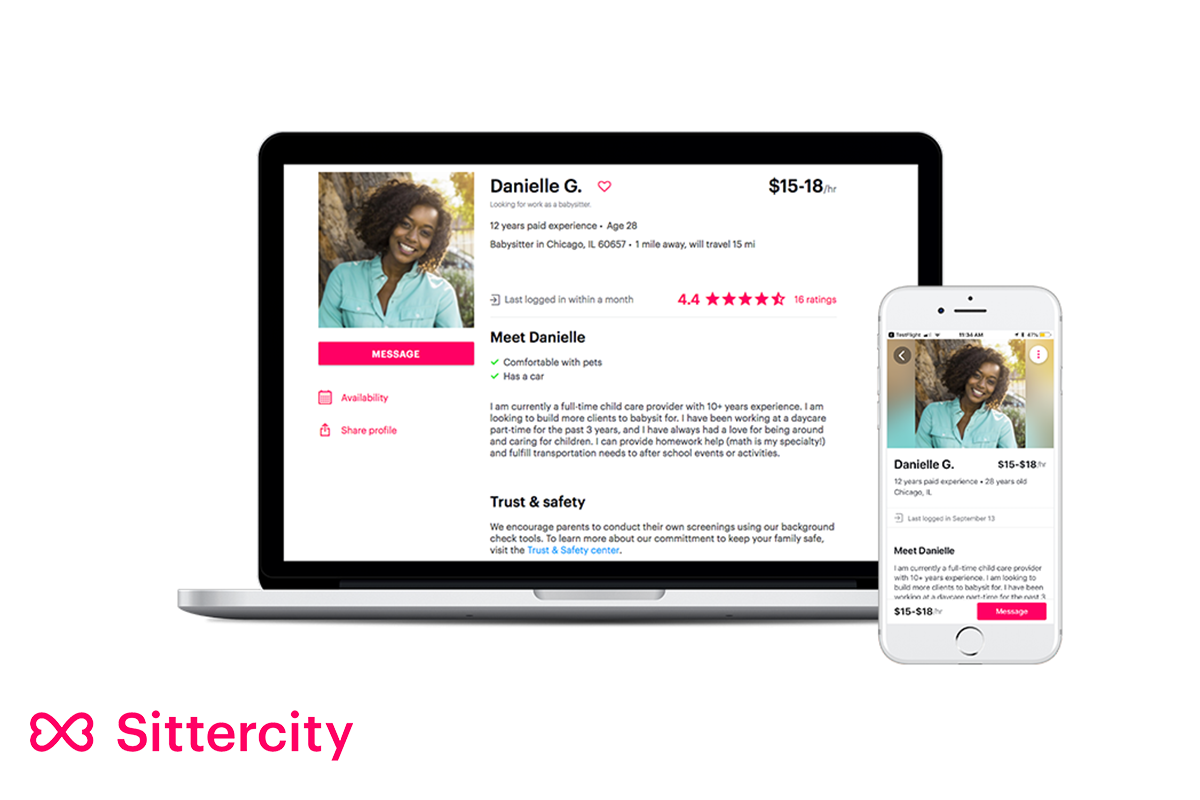 Sittercity website