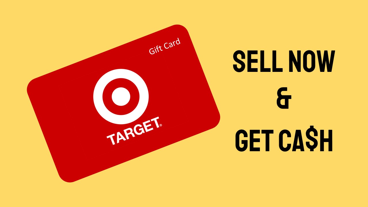 Target Gift Card sell now and get cash