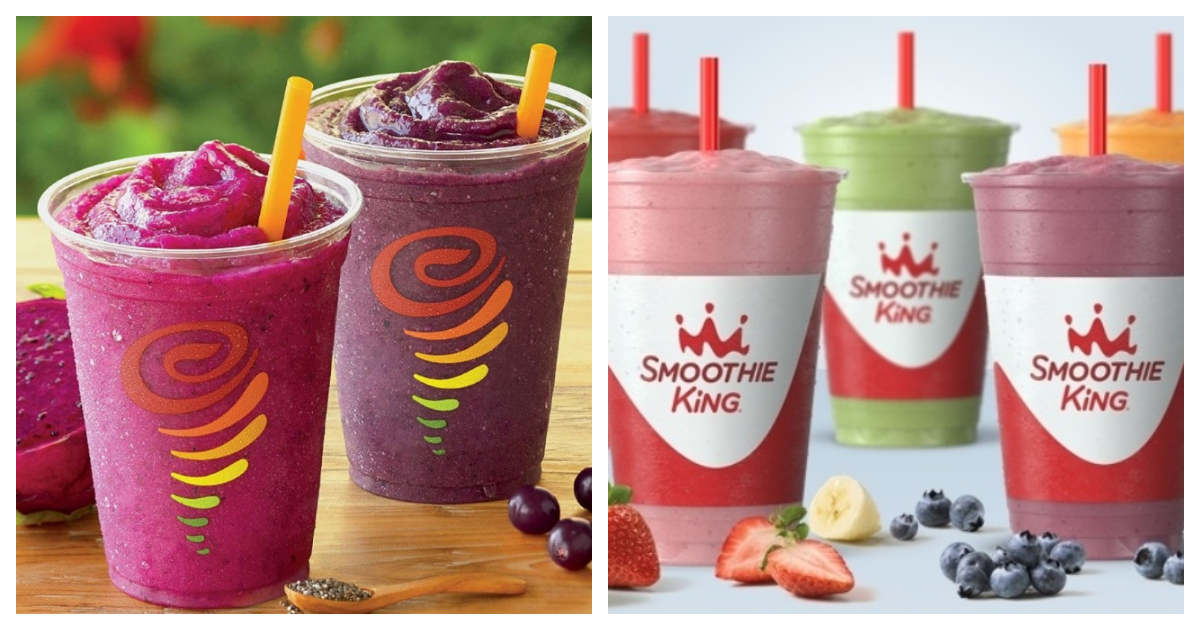 Jamba Juice Vs Smoothie King: Which Is Your Preference?