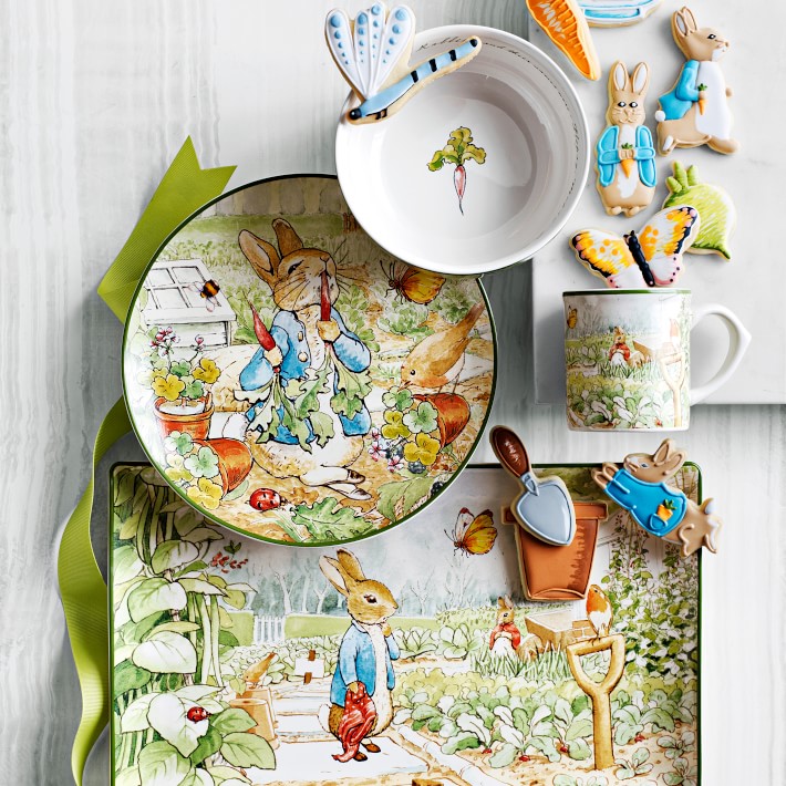 Pottery Barn Peter Rabbit Dinnerware Set Review