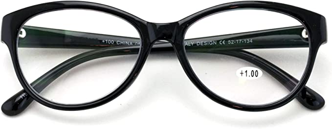 Women Progressive Clear Lens No Line Reading Glasses Tri-Focal Reader