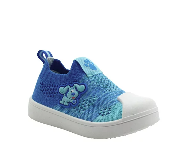 Blues Clues License Toddler Boy or Girl Casual Slip-on Shoes