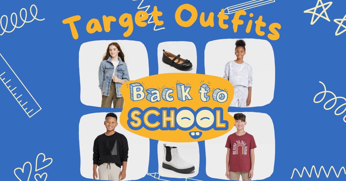 Target Back-To-School Clothes For Kids From $5