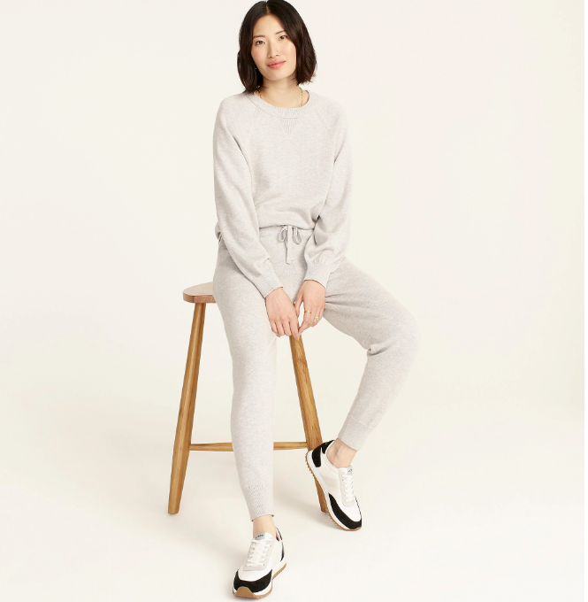 Jogger Pant In Cotton-Cashmere