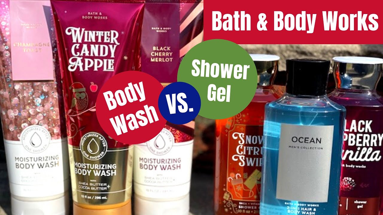 Shower Gel And Body Wash: Are They The Same?