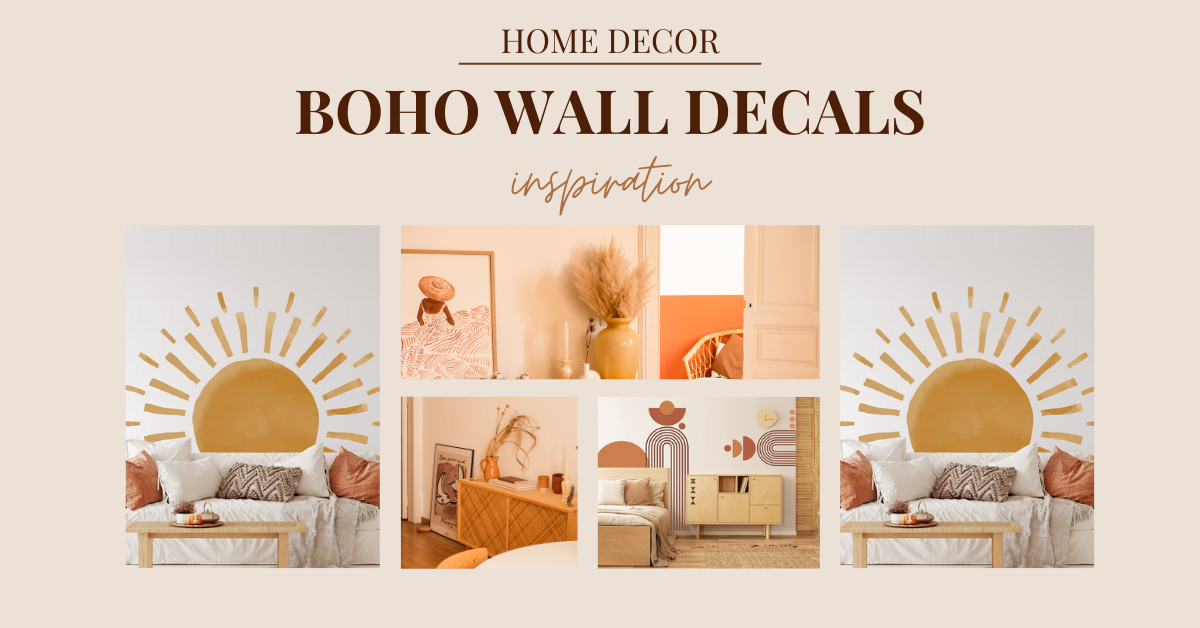 Hacking Tips To Decor House With Boho Wall Decals