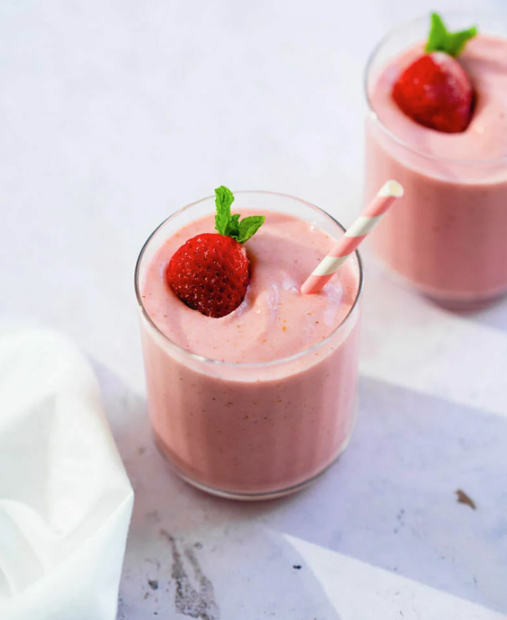 Strawberry Smoothie For Toddlers