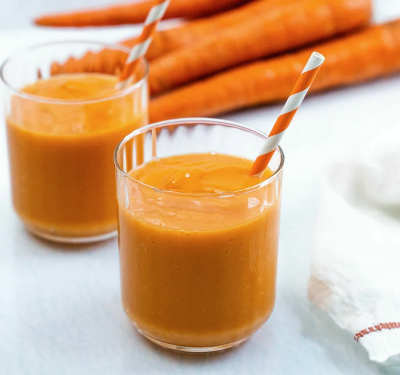 Carrot Smoothie For Toddlers