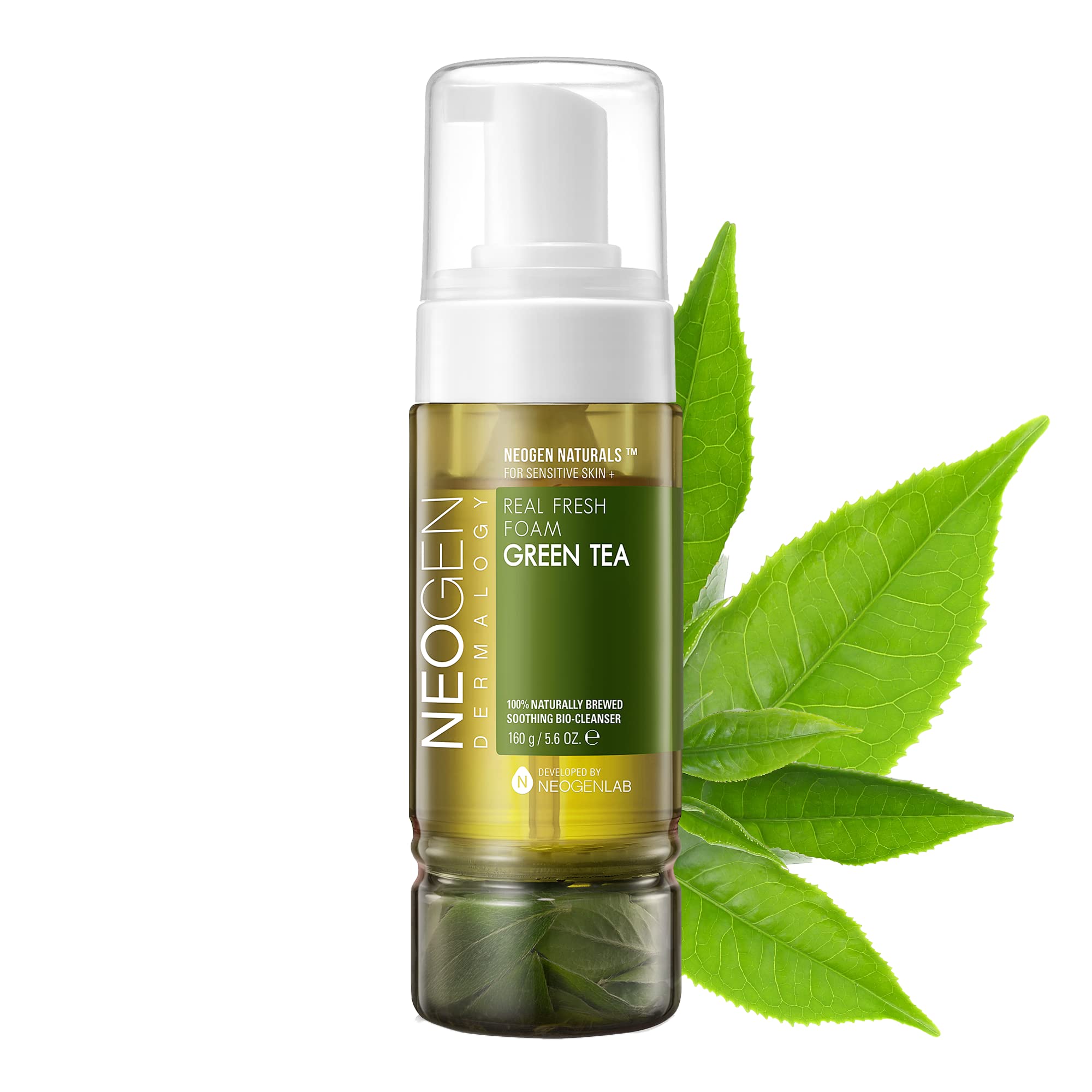 Green tea facial cleanser