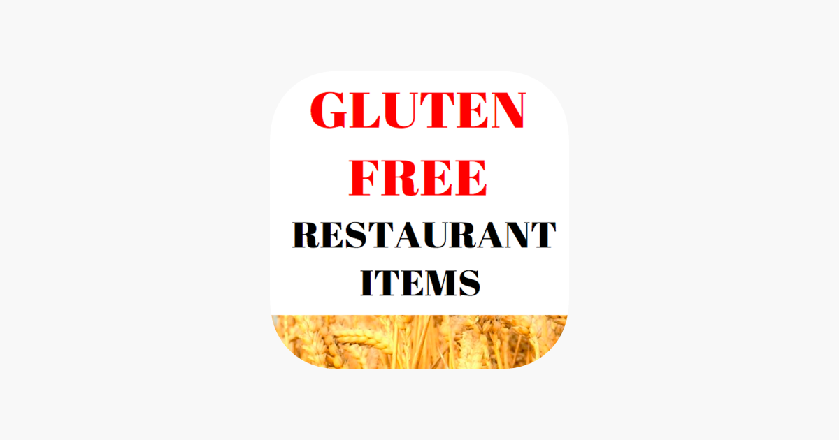 Gluten Free Restaurant Items app logo