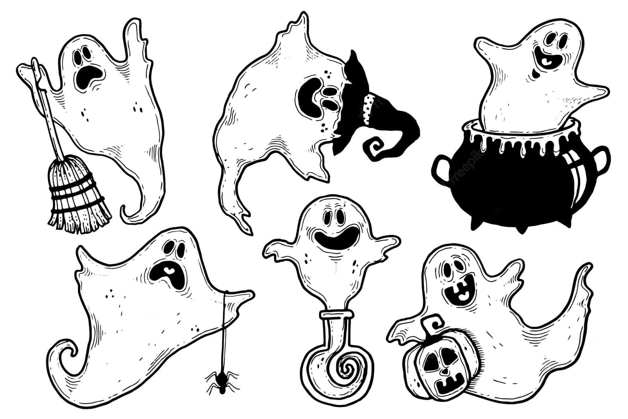 Ghosts Drawing