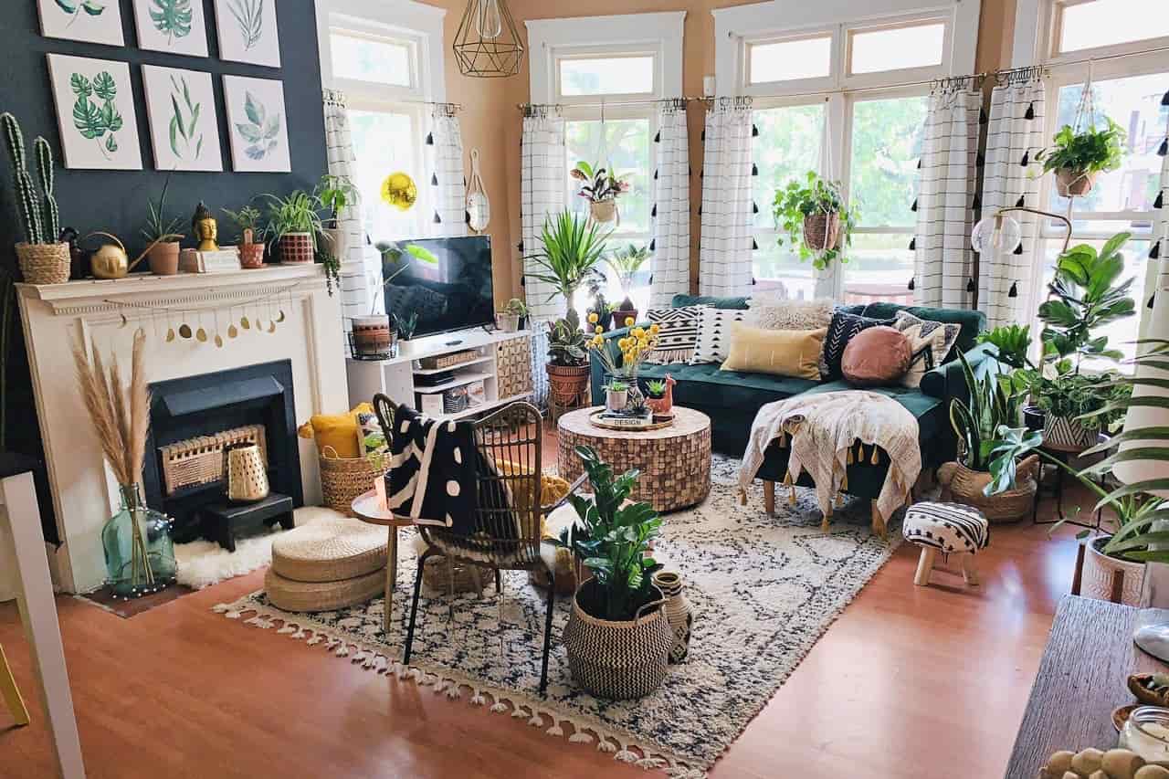 Bohemian Aesthetic Living Room