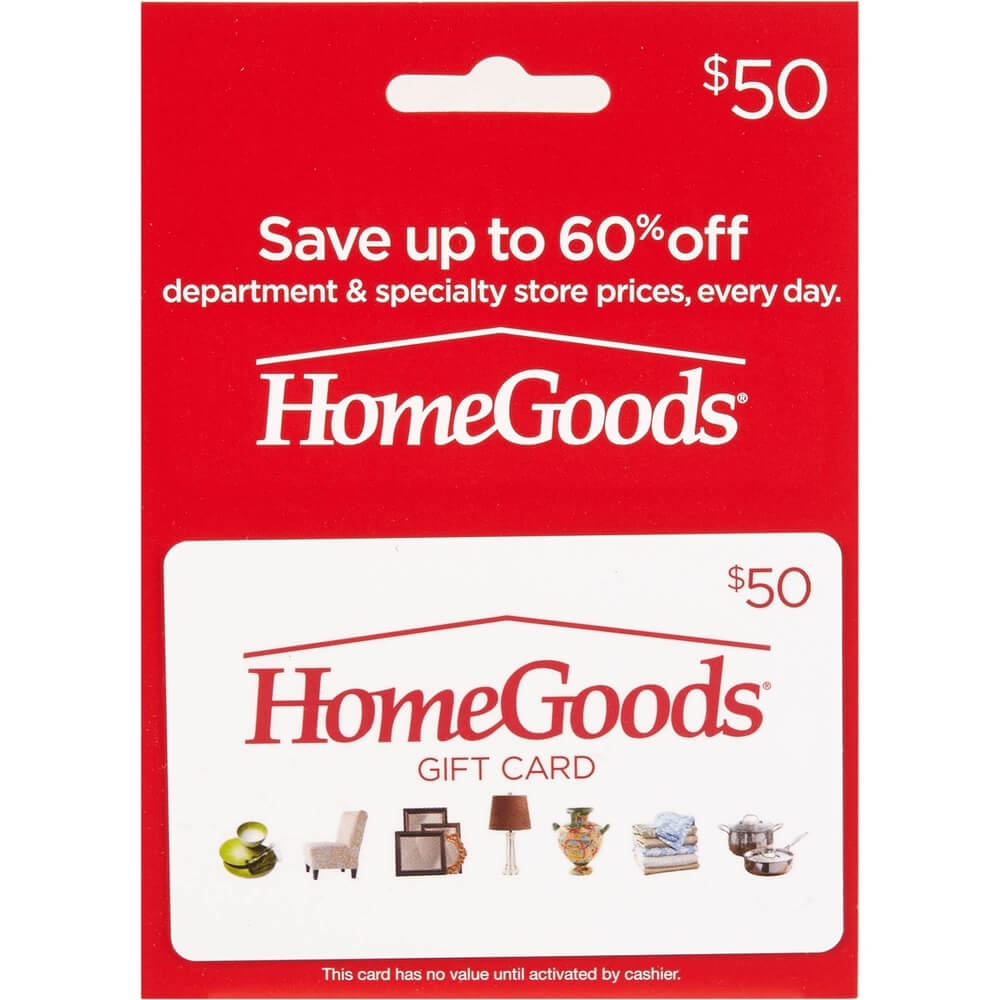 What You Need To Know About HomeGoods Gift Card
