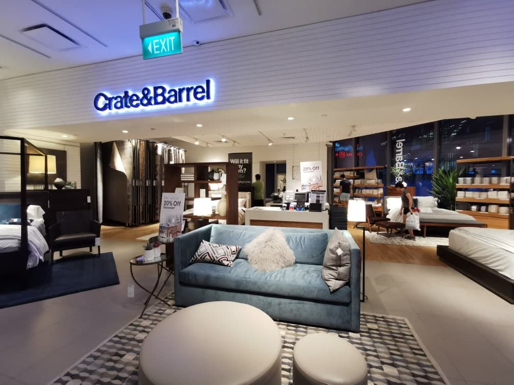 Crate and Barrel sale