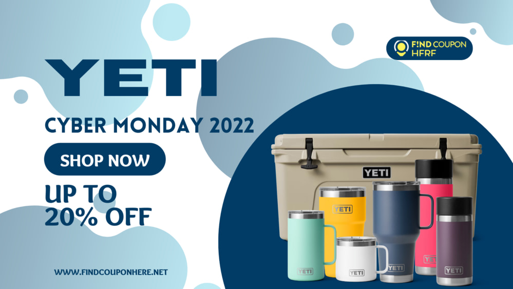 Best YETI Cyber Monday Deals 2022 - Save Up To 20% OFF!!!