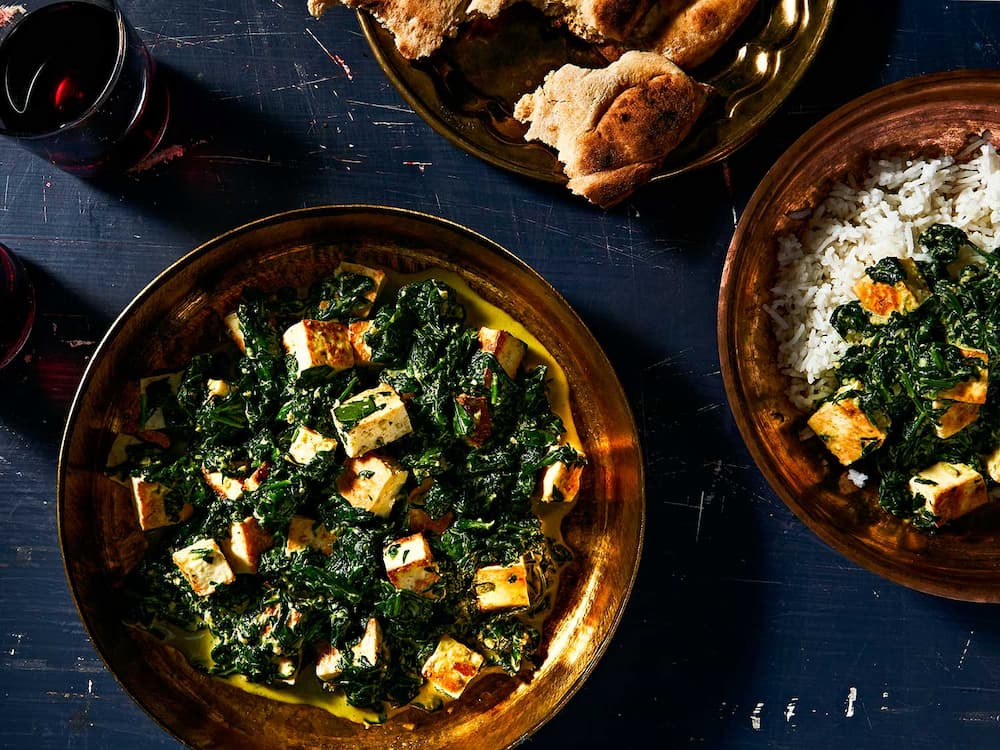 Palak Paneer (Spinach Paneer)