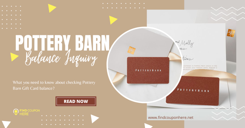 Pottery Barn Balance Inquiry - What You Need To Know?