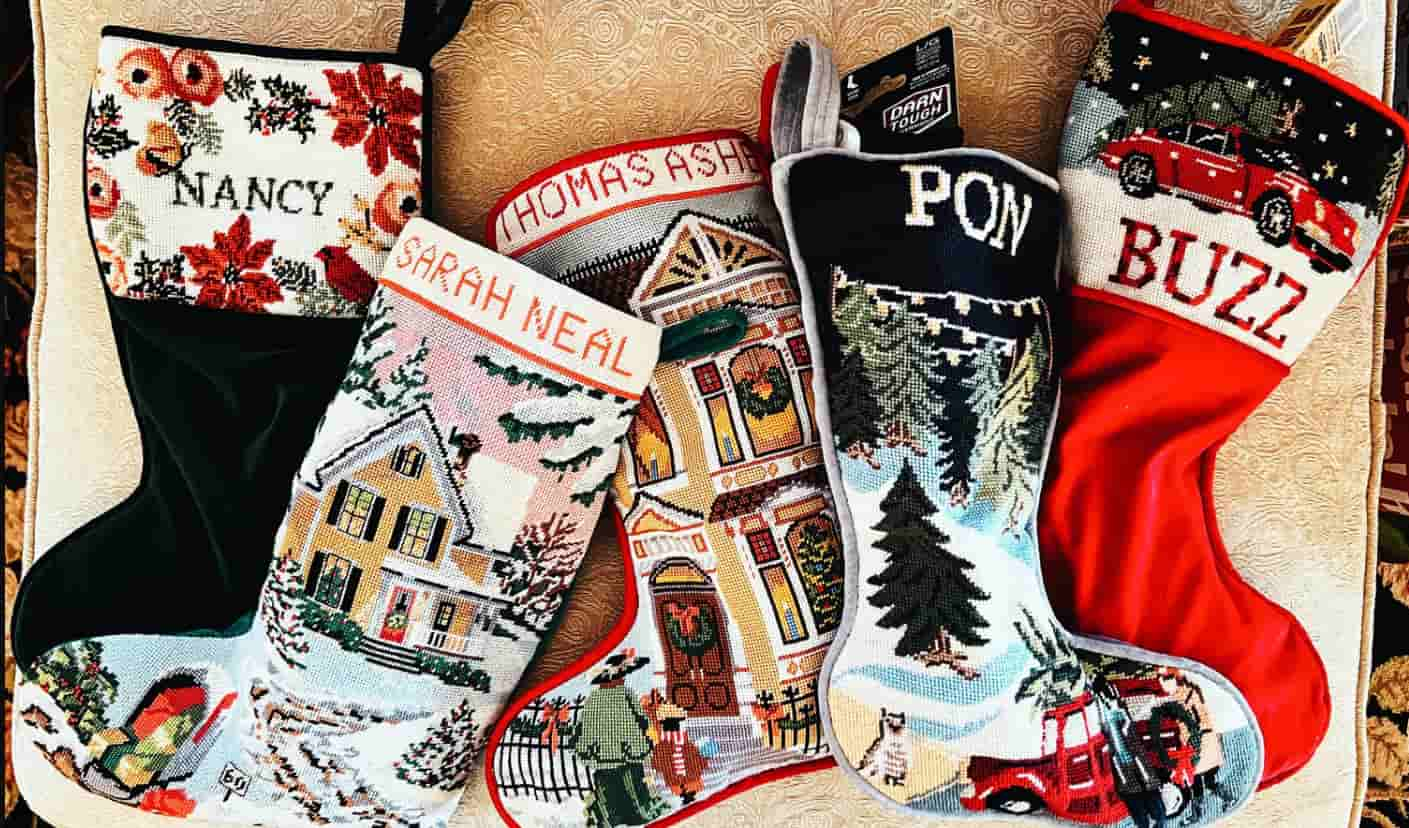 needlepoint stockings - needlepoint christmas stockings 