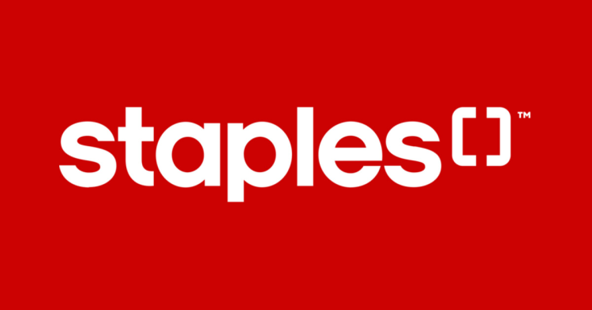 staples logo - staples coupon code 25 off $75