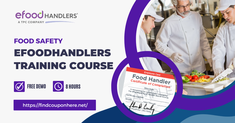 The Easiest Way to Food Safety - eFoodHandlers Promo Code