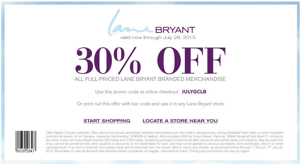 Lane Bryant $15 off $15 coupon code - Lane Bryant discounts