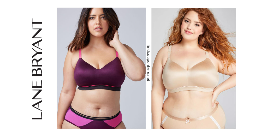 Lane Bryant $15 of $15 coupon code - Lined Louge Bra