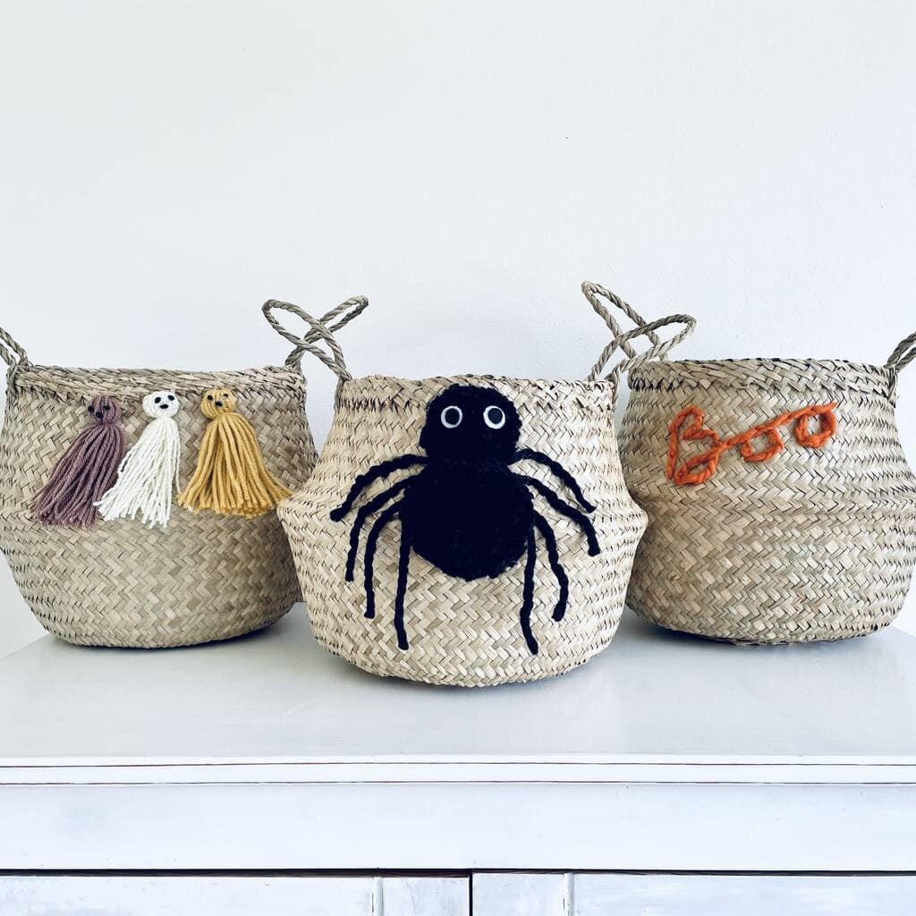 Spider Spooky Basket