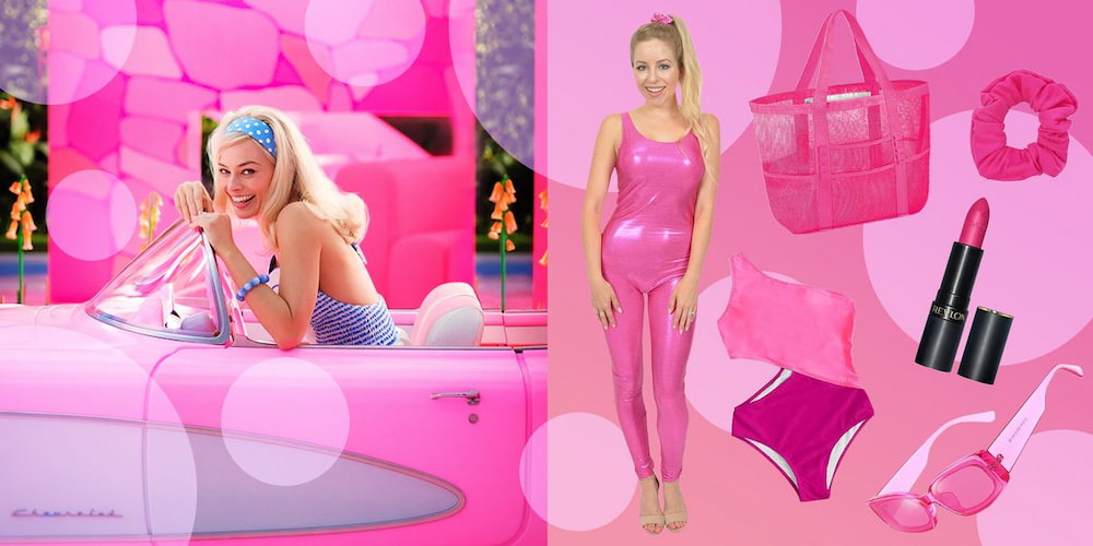 80's Barbie DIY plus size Halloween costume