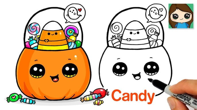 How to draw Candy Buckets?