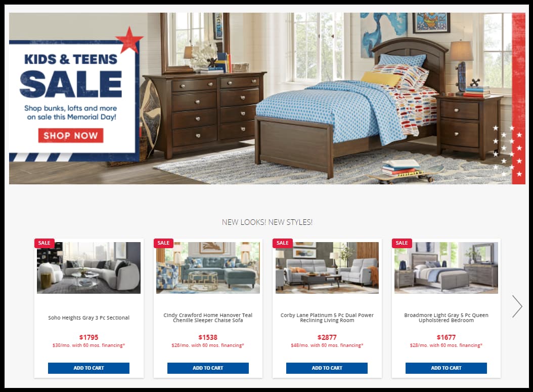 Discounts Of Rooms To Go Memorial Day Sale 2023